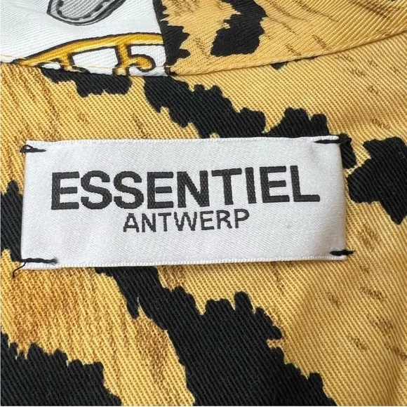 Essentiel Antwerp Trice Button Down Shirt size 6 - Picture 6 of 10